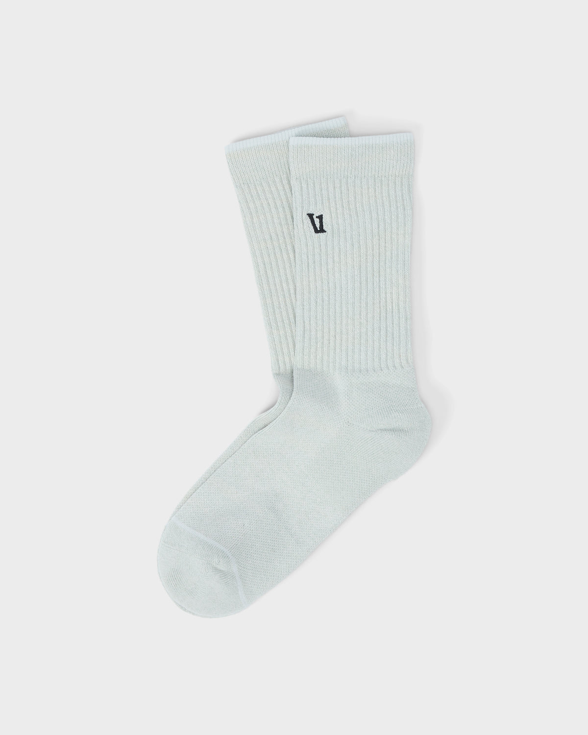 V1 Crew Sock 2.0 Storm Blue Heather Performance Socks | Vuori shop - US 3164