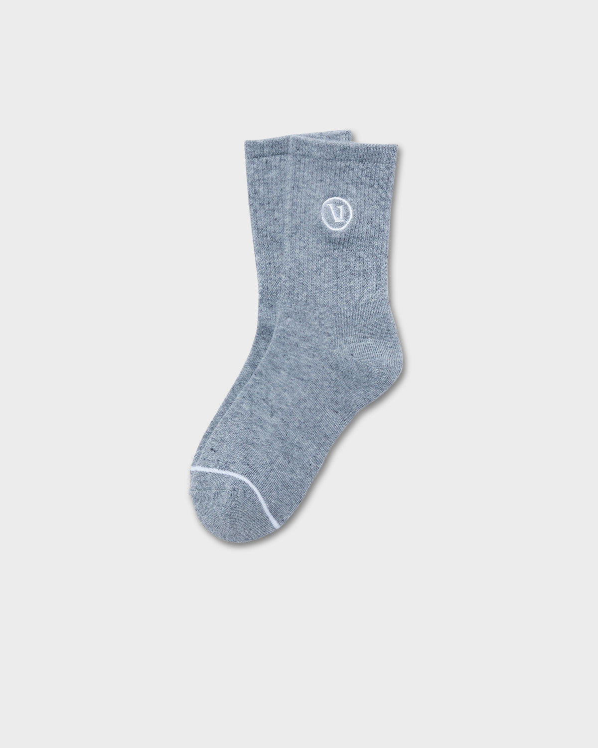 Half Crew Sock 2.0 Light Heather Grey Performance Socks | Vuori for sale - US 9019