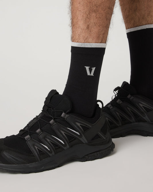 Performance Crew Sock Black Crew Socks | Vuori online - US 4210
