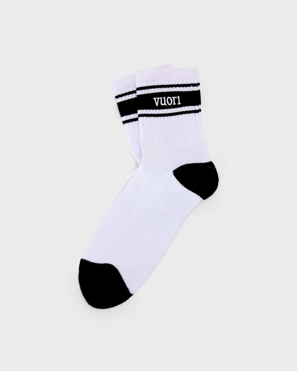 Half Crew Stripe Novelty Sock Black & White Stripe Socks | Vuori onsale - US 2268