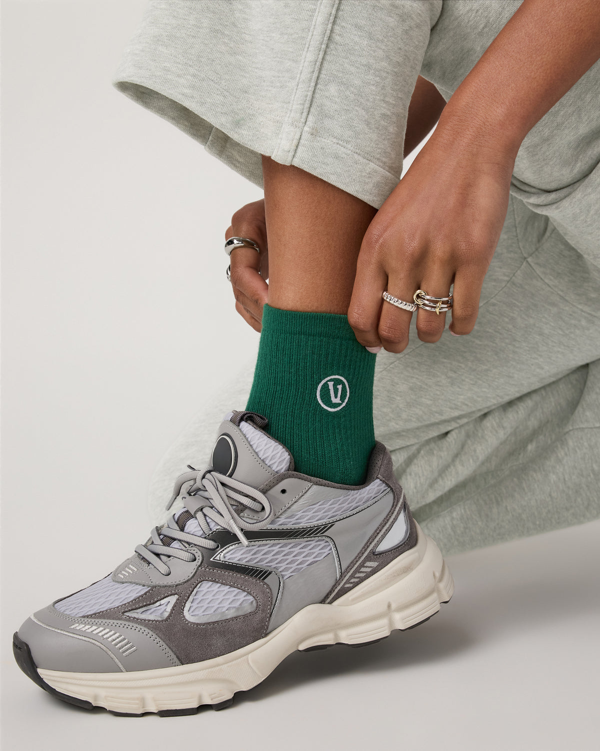 Half Crew Sock Viridian Socks | Vuori online - US 4643