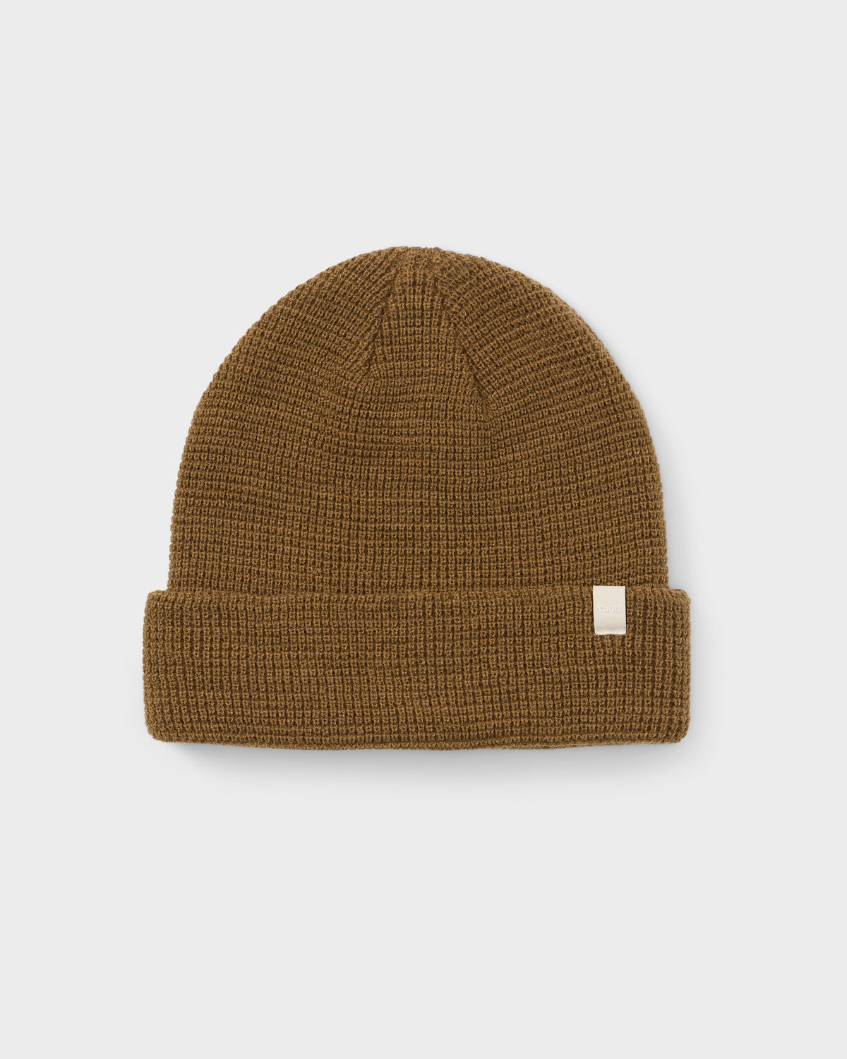Alpine Waffle Beanie Tobacco Knit Beanie | Vuori for sale - US 1253