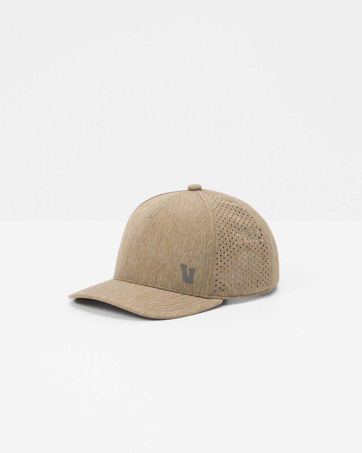 V1 Water Tech Hat Sorrel Brown Heather Five-Panel Hat | Vuori onsale - US 3089