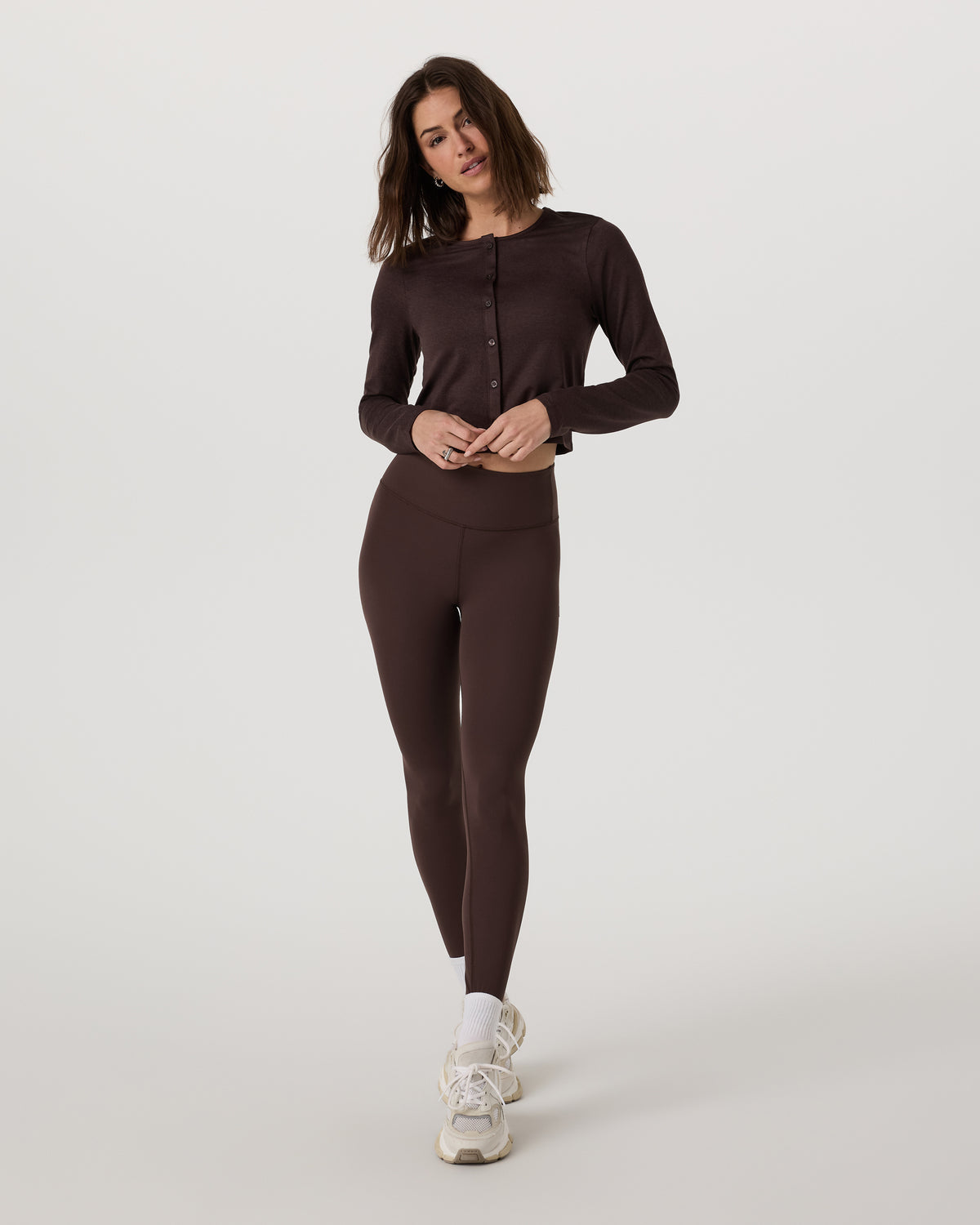 Halo Cardigan 2.0 Java Heather | Vuori online - US 1169