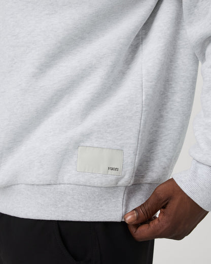 Restore Oversized Crew 2.0 Pale Grey Heather | Vuori outlet - US 3446