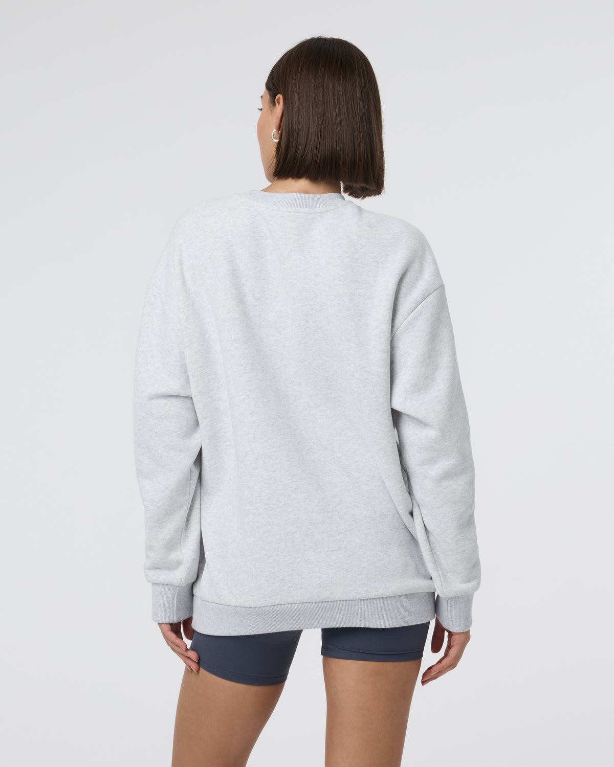 Restore Oversized Crew 2.0 Pale Grey Heather | Vuori outlet - US 3446