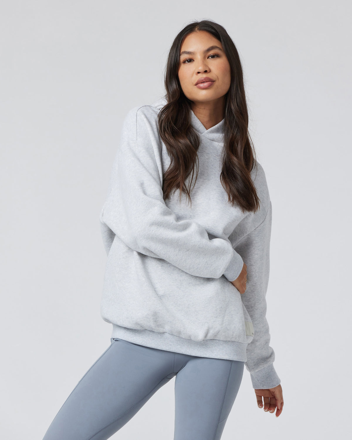Restore Oversized Hoodie Pale Grey Heather | Vuori shop - US 3236