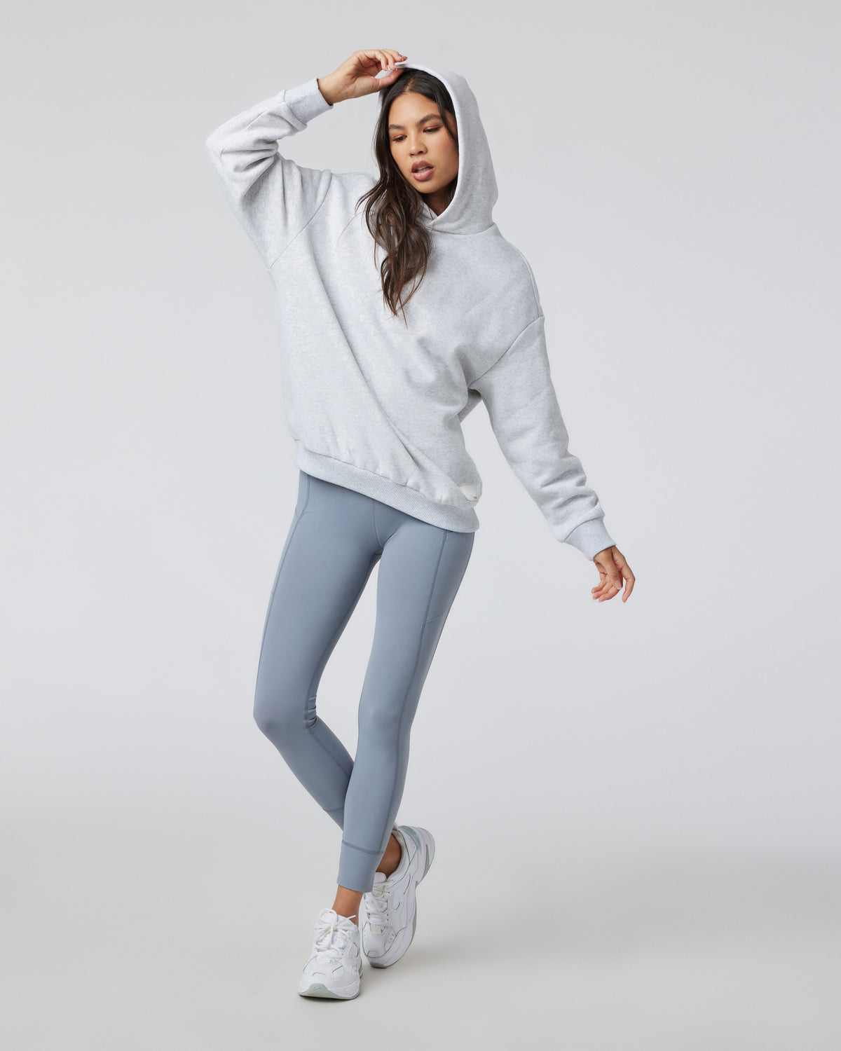 Restore Oversized Hoodie Pale Grey Heather | Vuori shop - US 3236