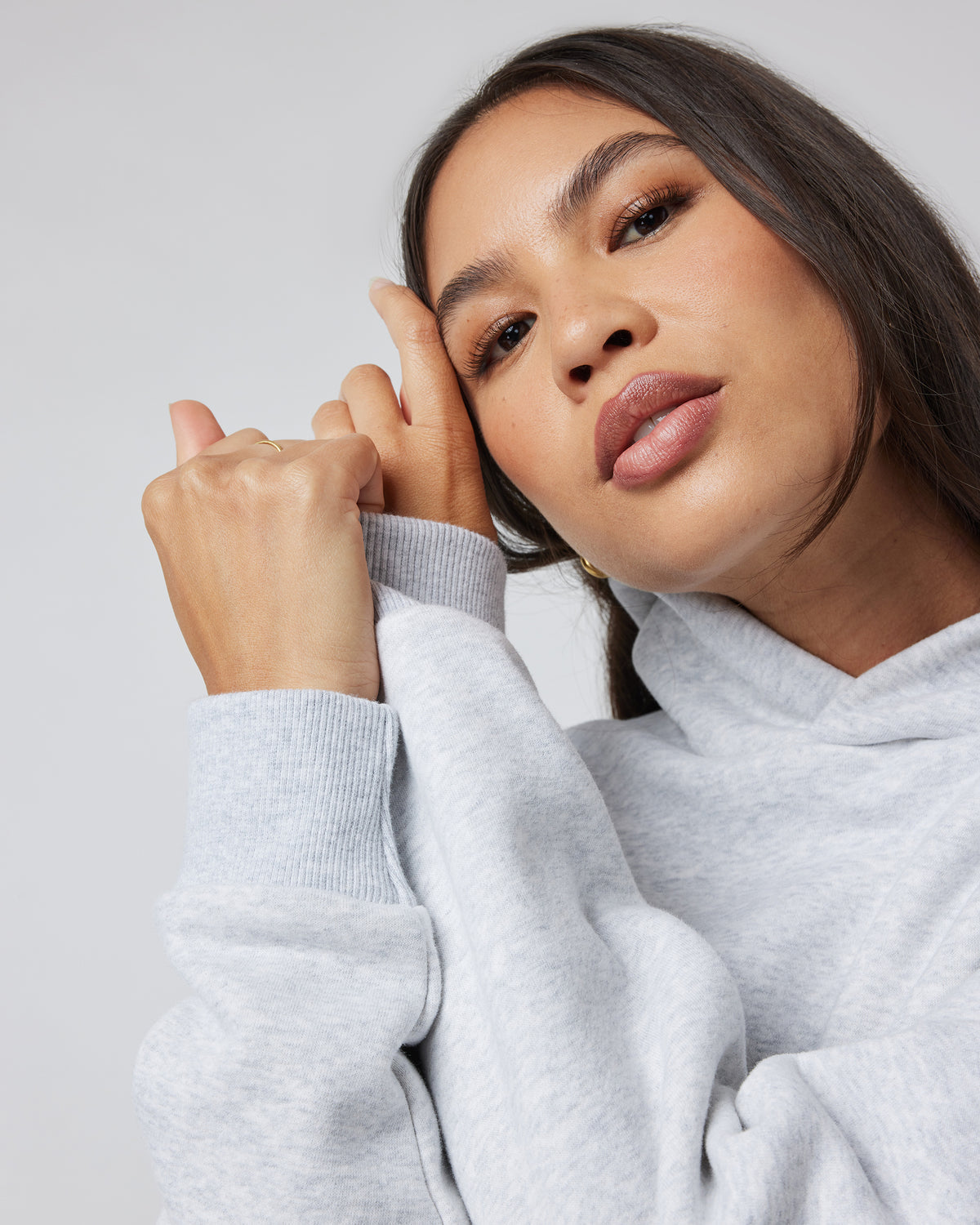 Restore Oversized Hoodie Pale Grey Heather | Vuori shop - US 3236