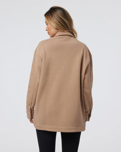 Restore Shirt Jacket Goldenrod French Terry Shirt | Vuori onsale - US 4235