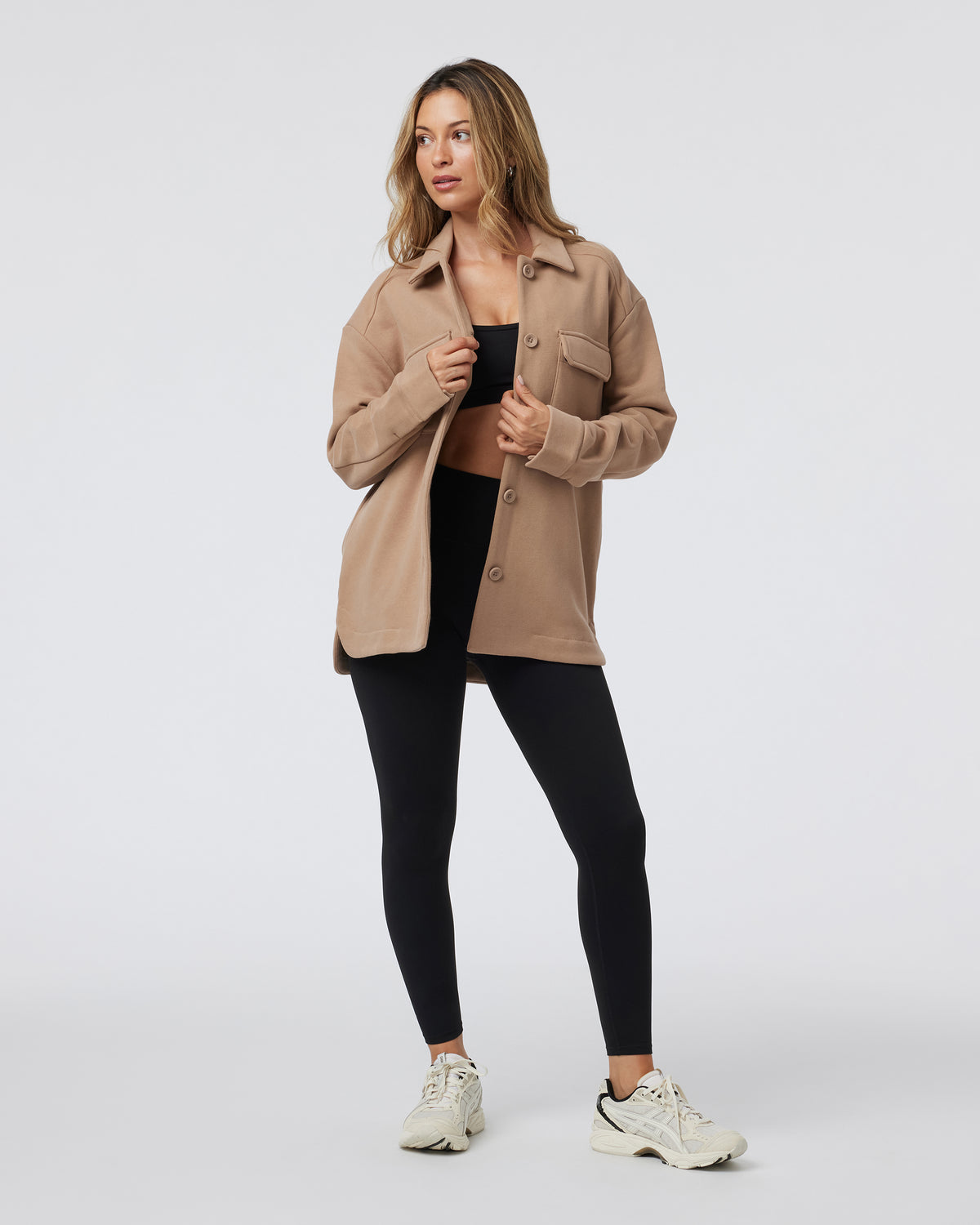 Restore Shirt Jacket Goldenrod French Terry Shirt | Vuori onsale - US 4235