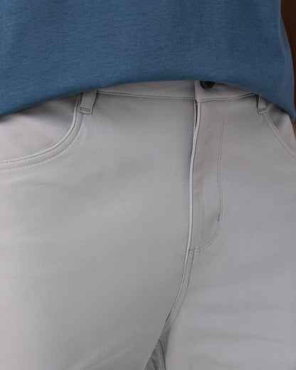 Meta Pant Athletic Slim Fit 32" Sea Fog 5-Pocket Pants | Vuori for sale - US 5079