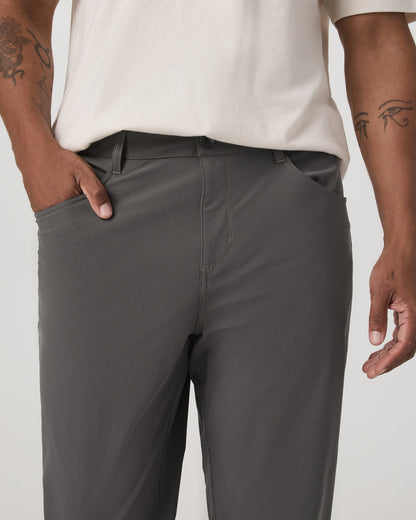 Meta Pant Classic Fit 32" Men's Warm Grey 5-Pocket Pants | Vuori shop - US 7028