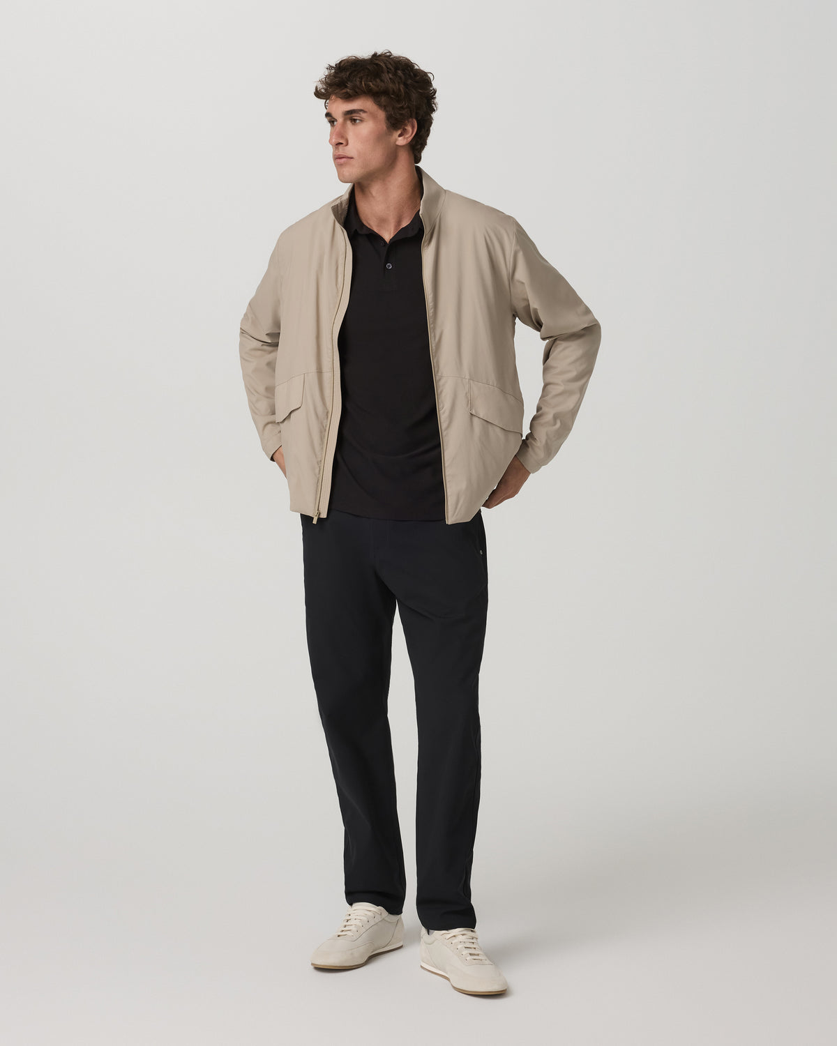 Meta Trouser Classic Fit 30" Men's Black Tailored Pants | Vuori discount - US 2766