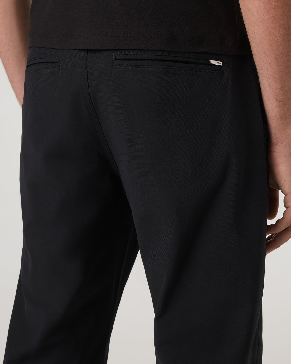 Meta Trouser Classic Fit 30" Men's Black Tailored Pants | Vuori discount - US 2766