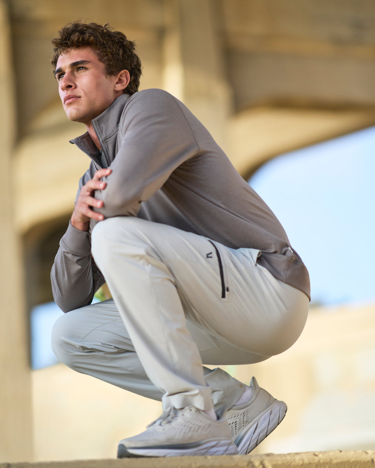 Grafton Pant Unlined Classic Fit 30" Sky Grey | Vuori sale - US 6505