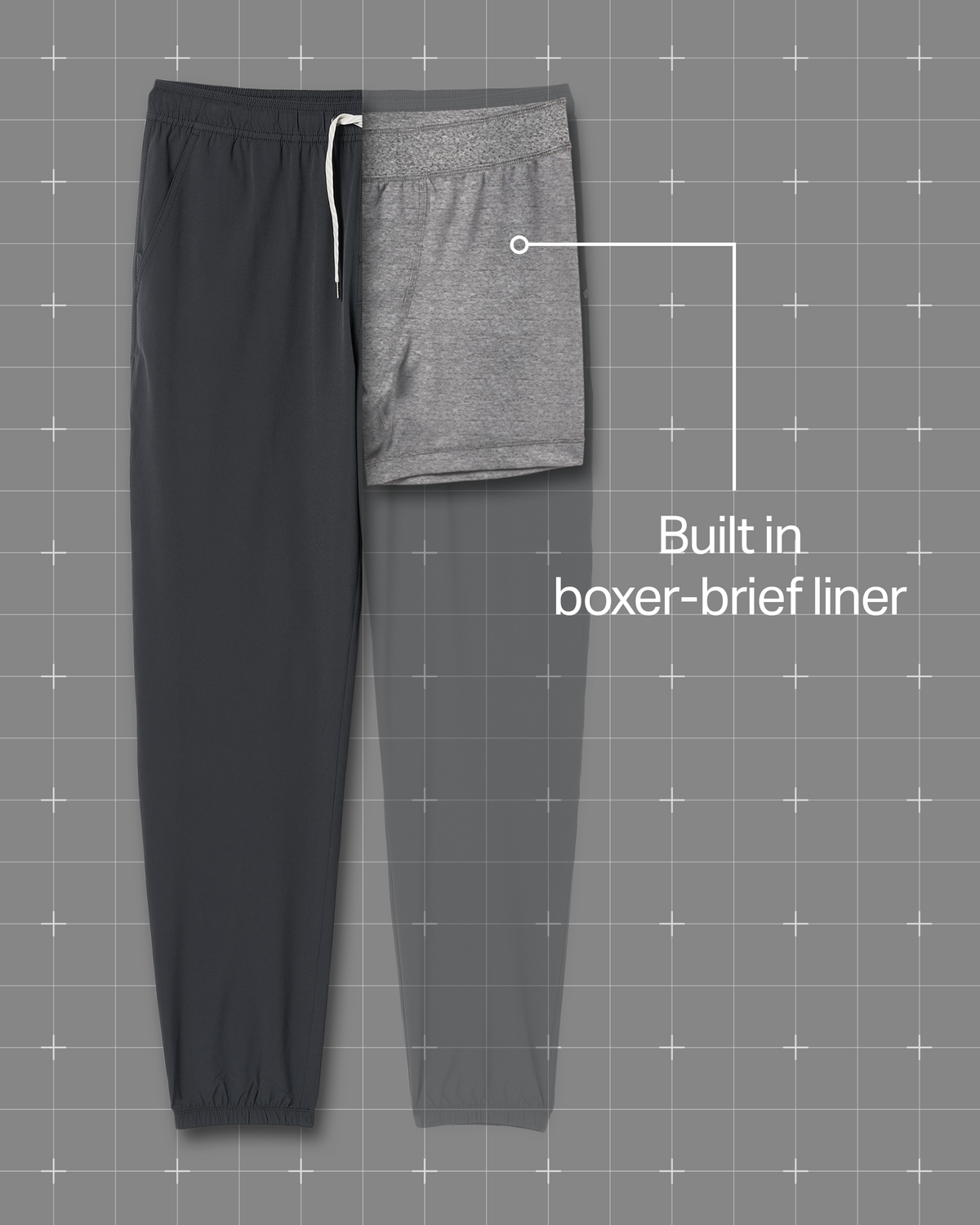 Kore Jogger Men's Charcoal Workout Joggers | Vuori onsale - US 9149