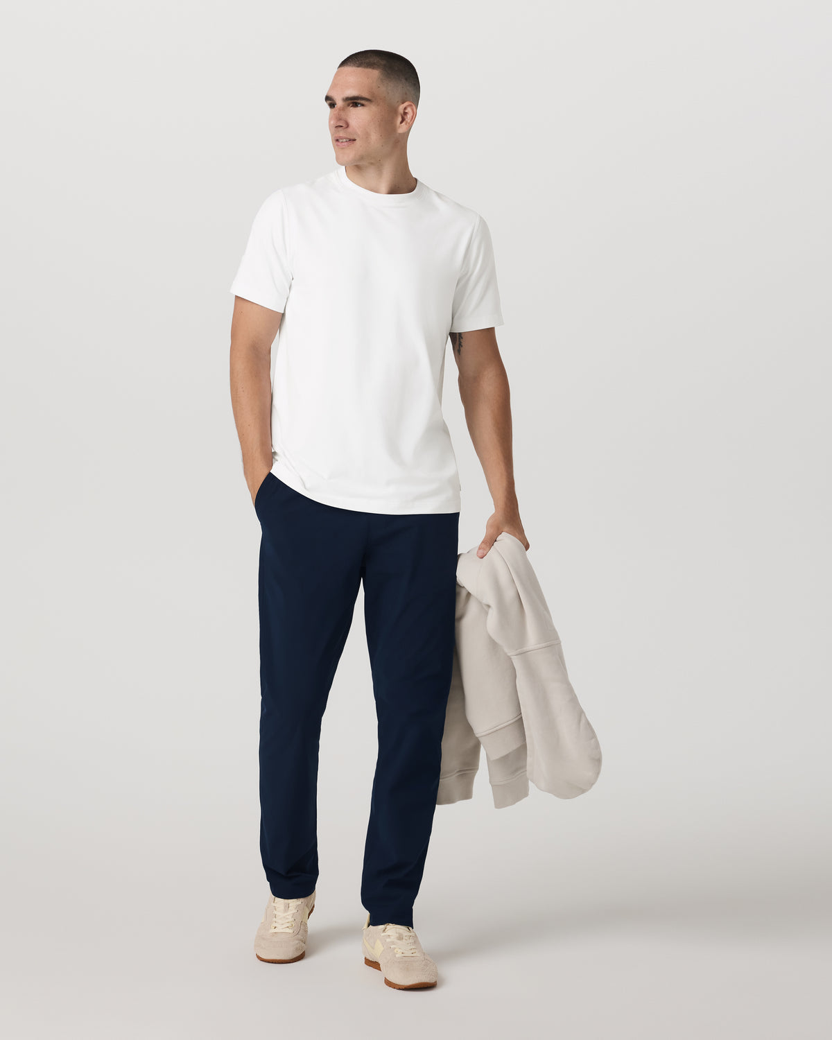Meta Elastic Waist Pant Classic Fit Men's Ink Pants | Vuori onsale - US 5557