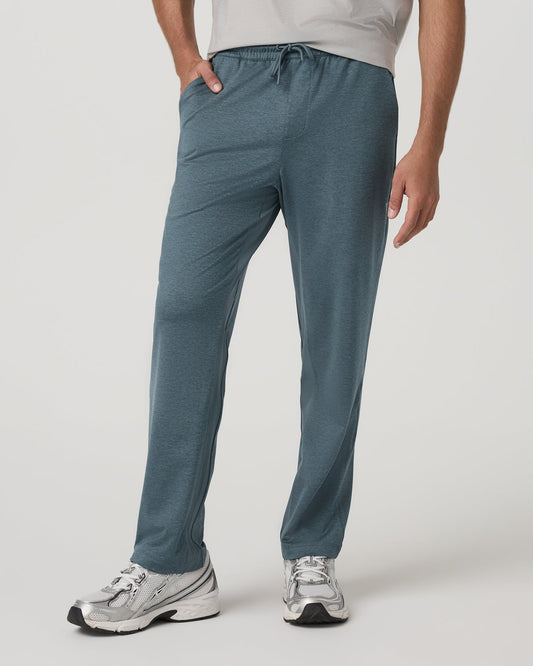 Men's Sunday Performance Track Pant 30" Blue Sea Heather| Vuori | Vuori outlet - US 7306