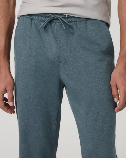 Men's Sunday Performance Track Pant 30" Blue Sea Heather| Vuori | Vuori outlet - US 7306
