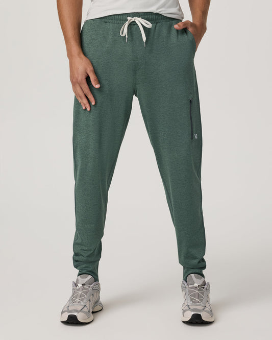 Men's Sunday Performance Jogger 28" Agate Green Heather | Vuori shop - US 9111