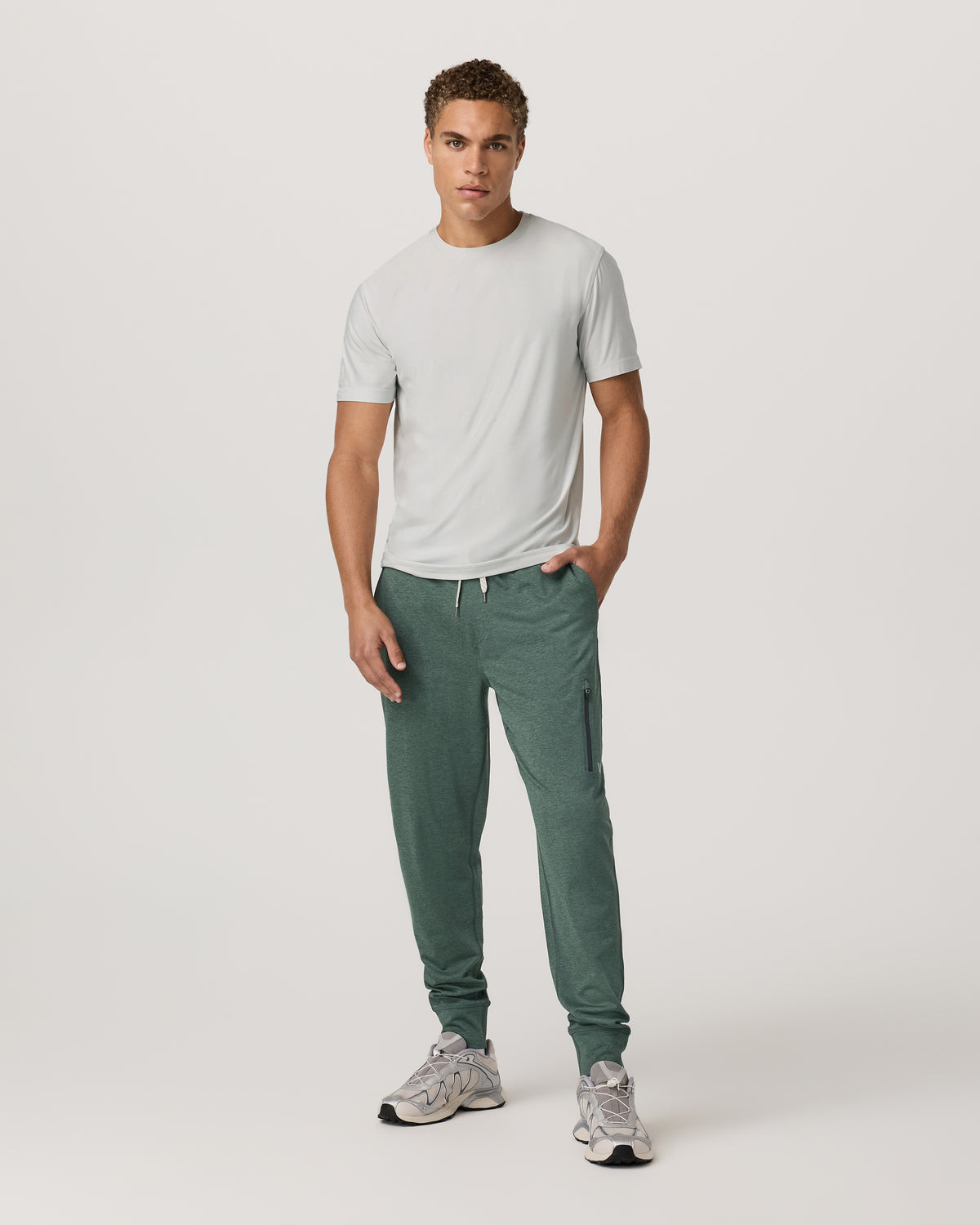 Men's Sunday Performance Jogger 28" Agate Green Heather | Vuori shop - US 9111