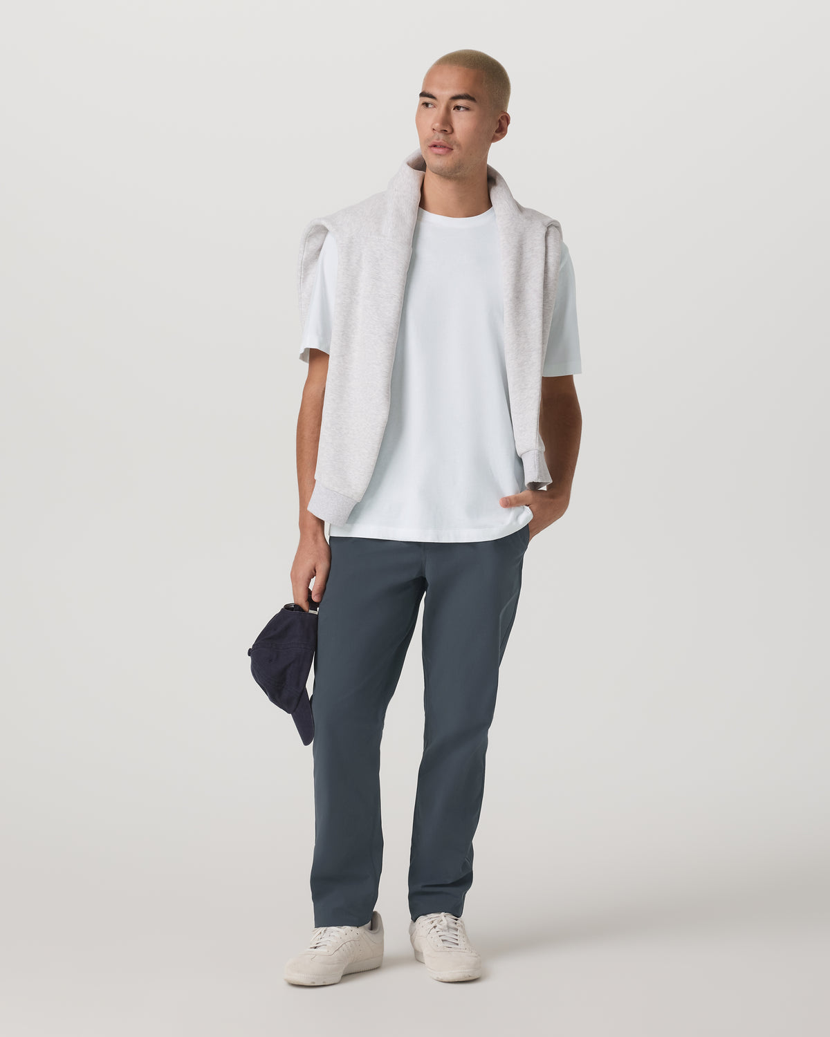 Meta Elastic Waist Pant Classic Fit Men's Charcoal Pants | Vuori outlet - US 3877