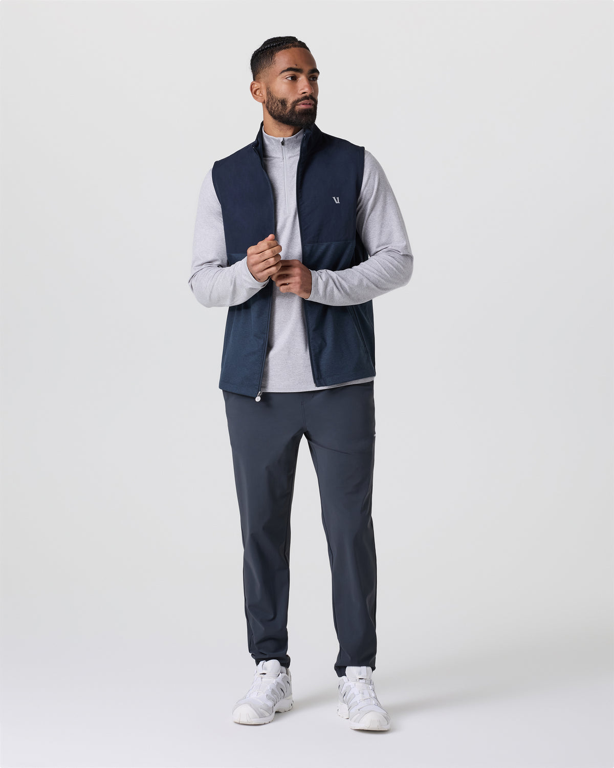 Fleet Sport Jogger Men's Navy Lightweight Joggers | Vuori shop - US 3802