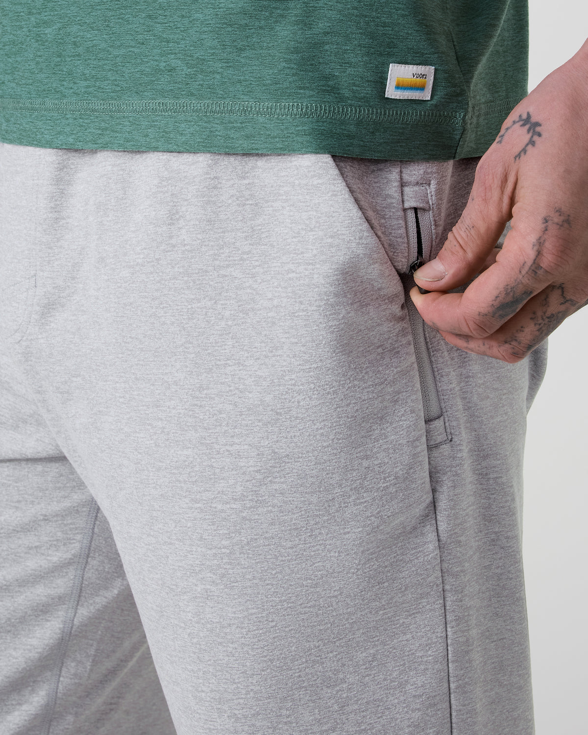 Coronado Performance Sweatpant Classic 28" Light Heather Grey | Vuori discount - US 9855
