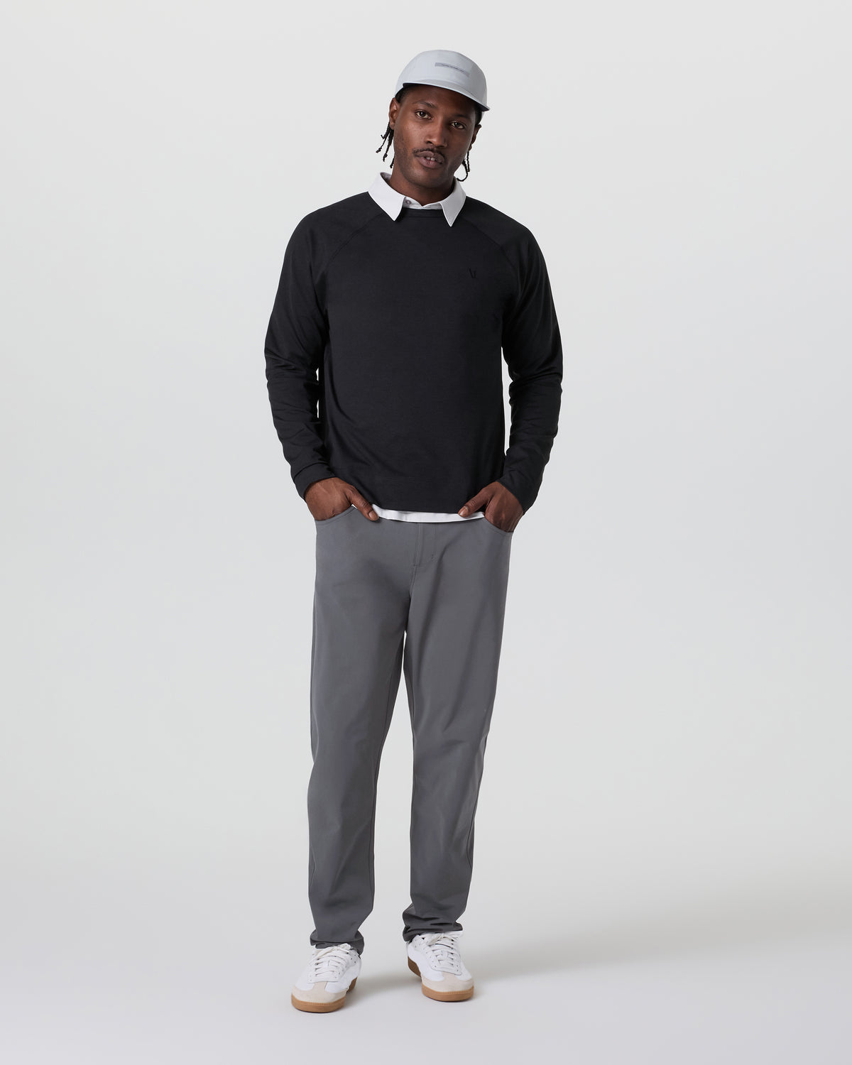 Meta Pant Classic Fit 34" Men's Charcoal 5-Pocket Pants | Vuori shop - US 3228