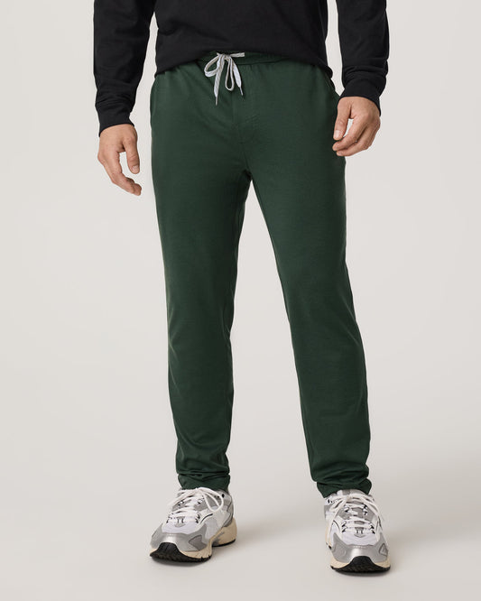 Ponto Performance Pant 30" Men's Spruce Heather Pants | Vuori outlet - US 2137