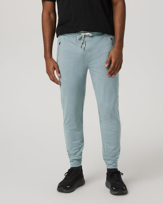 Men's Ponto Performance Jogger 28" Misty Blue Heather | Vuori sale - US 2020