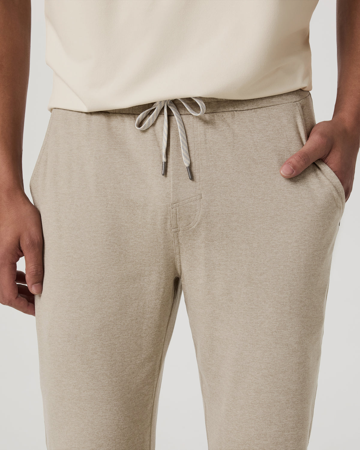 Ponto Performance Pant 30" Truffle Heather Sweatpants | Vuori for sale - US 1416