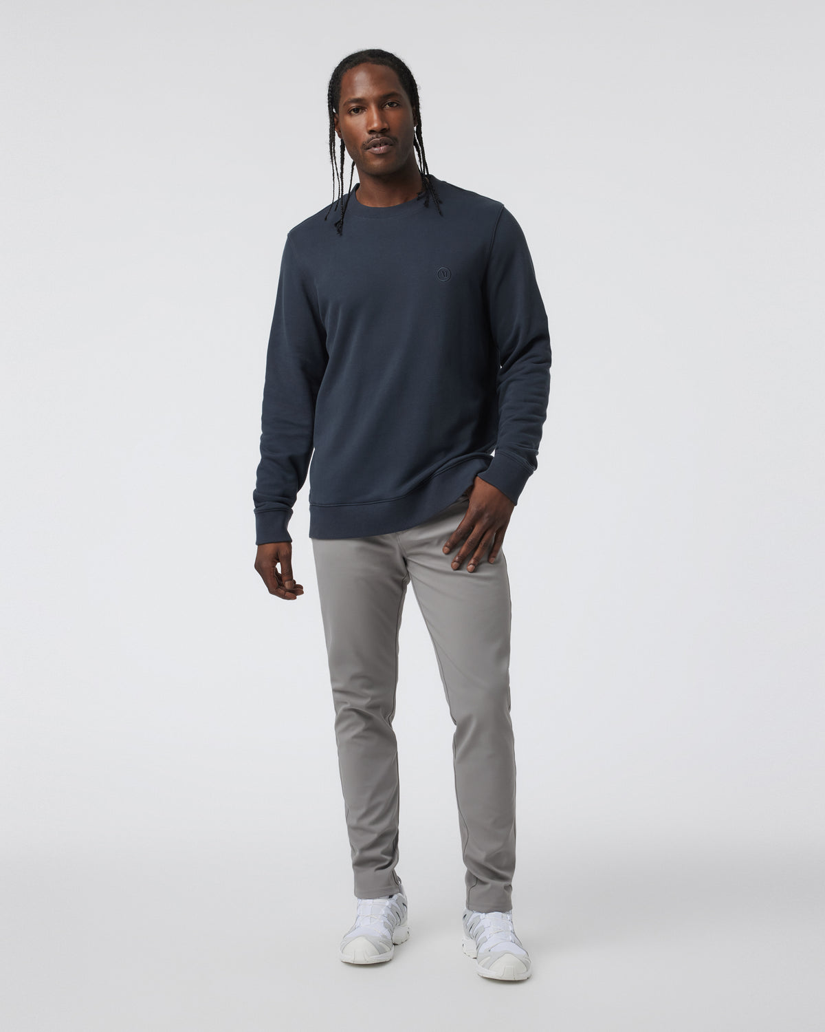 MetaTwill Pant Athletic Slim 32" Shiitake | Vuori online - US 8081