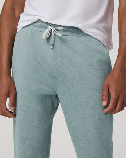 Ponto Performance Pant 30" Misty Blue Heather Sweatpant | Vuori discount - US 8298