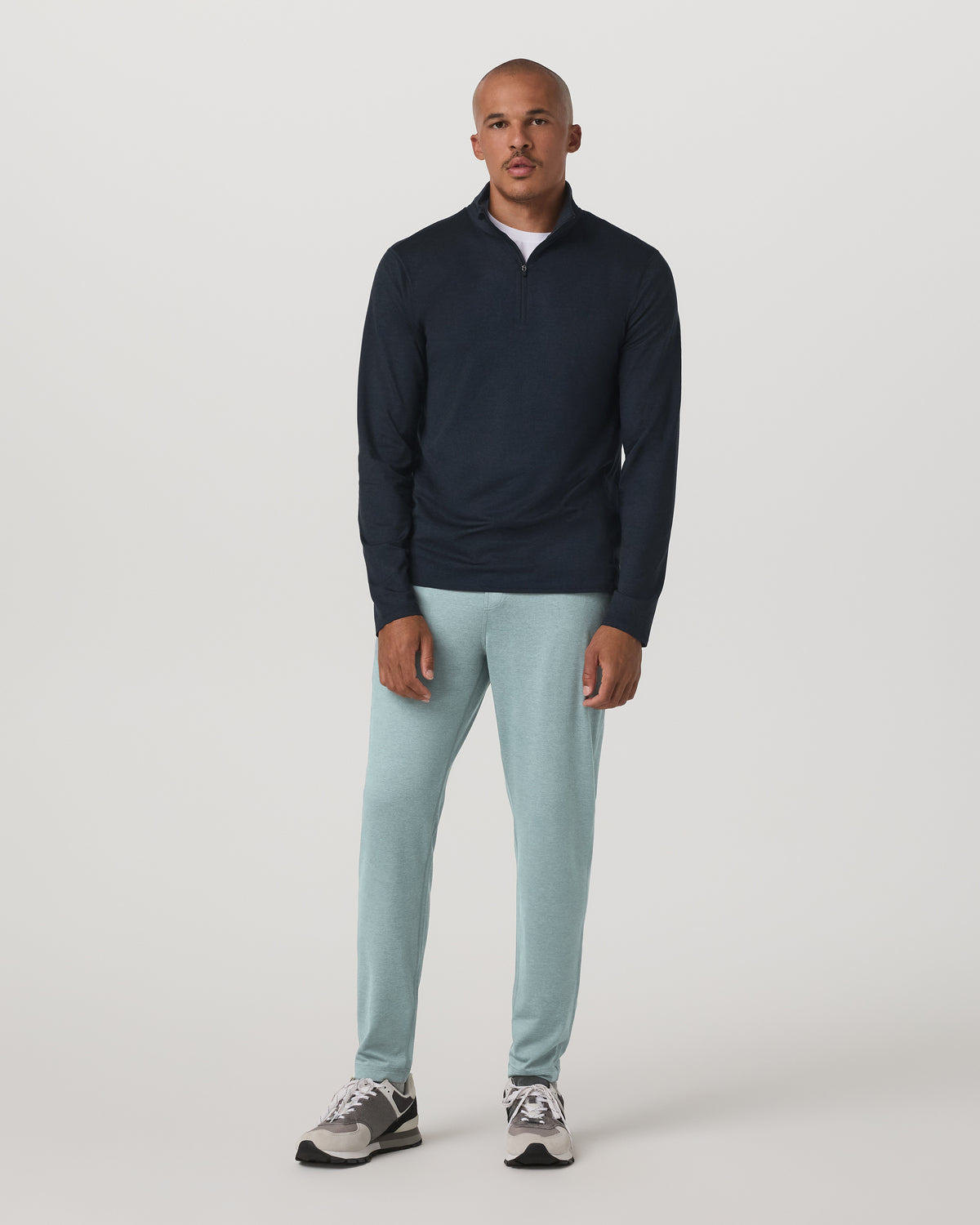 Ponto Performance Pant 30" Misty Blue Heather Sweatpant | Vuori discount - US 8298
