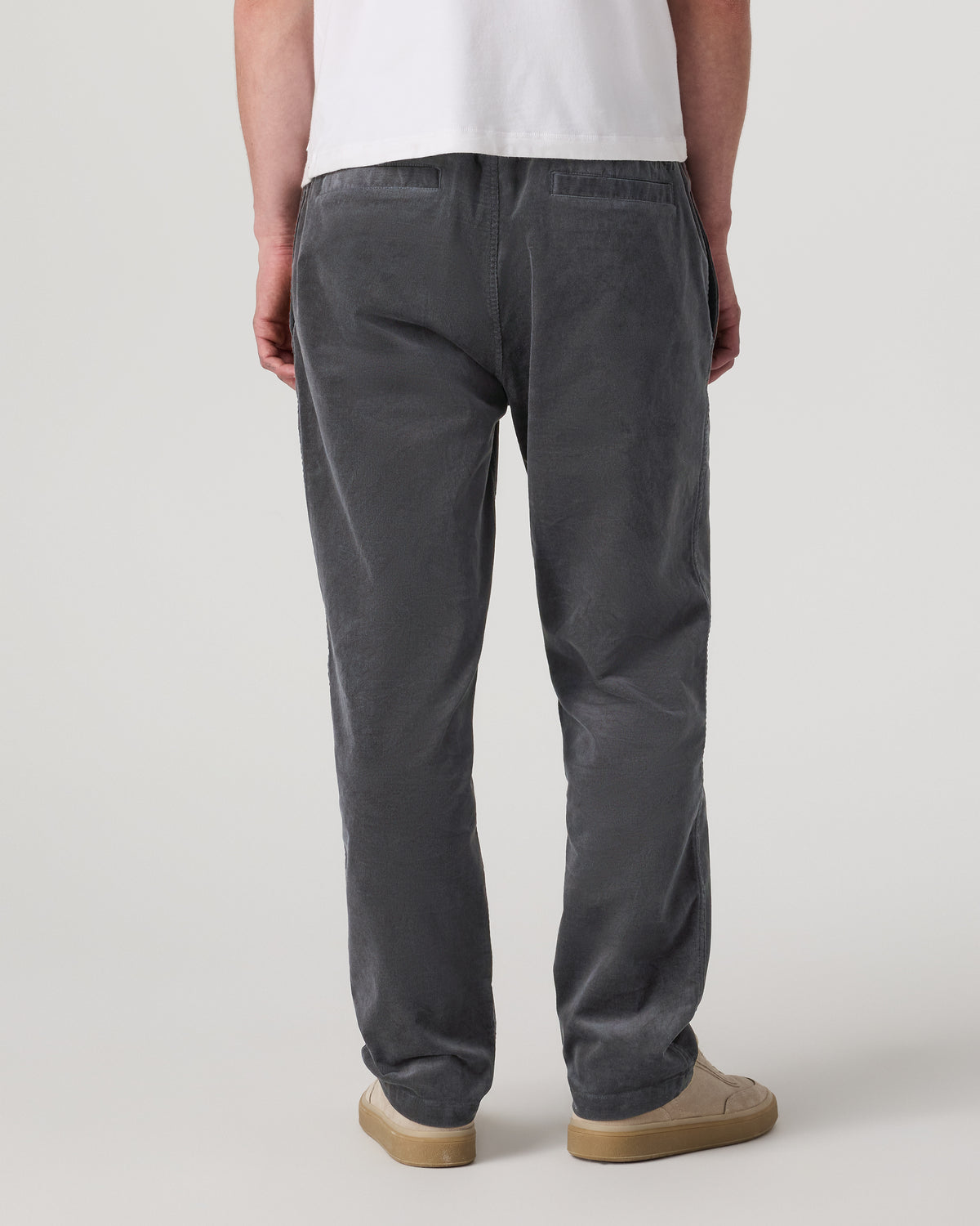 Men's Optimist Elastic Waist Pant Classic Fit Charcoal | Vuori outlet - US 3347