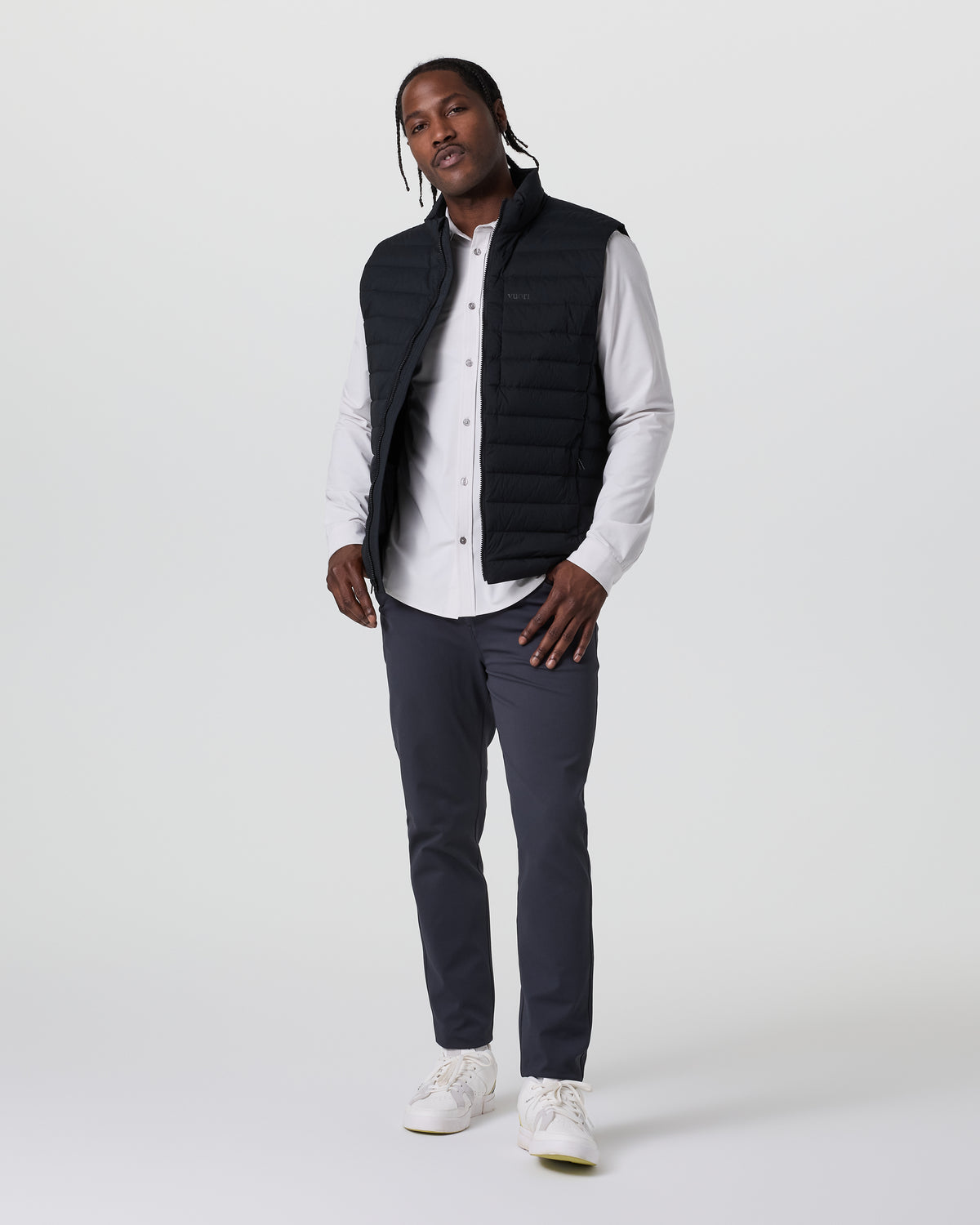 MetaTwill Pant Athletic Slim 32" Navy | Vuori shop - US 3298