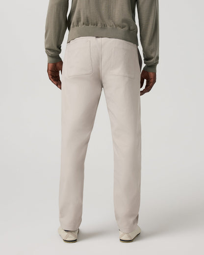 Men's Cascade Elastic Waist Trouser Classic Fit 30" Pewter | Vuori online - US 5074
