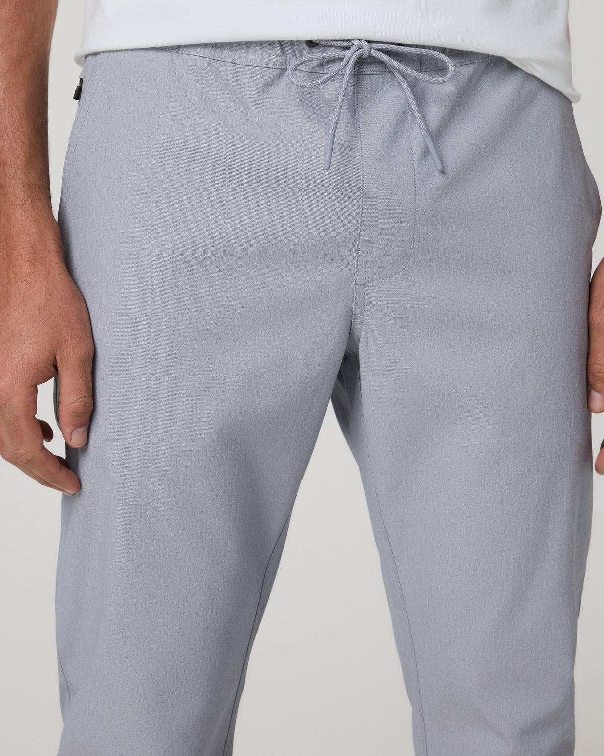 Cascade Elastic Waist Trouser Classic Fit 30" Heather Grey | Vuori outlet - US 5346