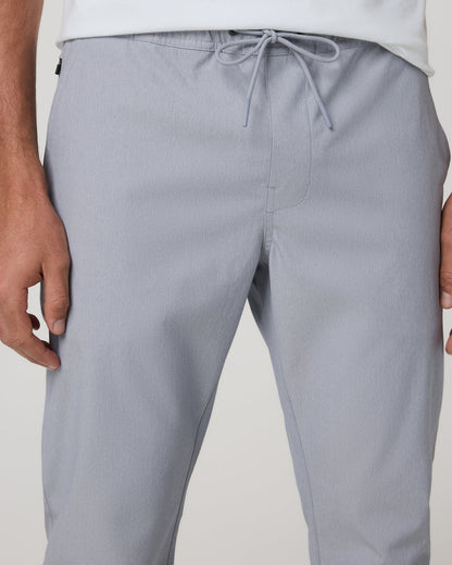 Cascade Elastic Waist Trouser Classic Fit 30" Heather Grey | Vuori outlet - US 5346