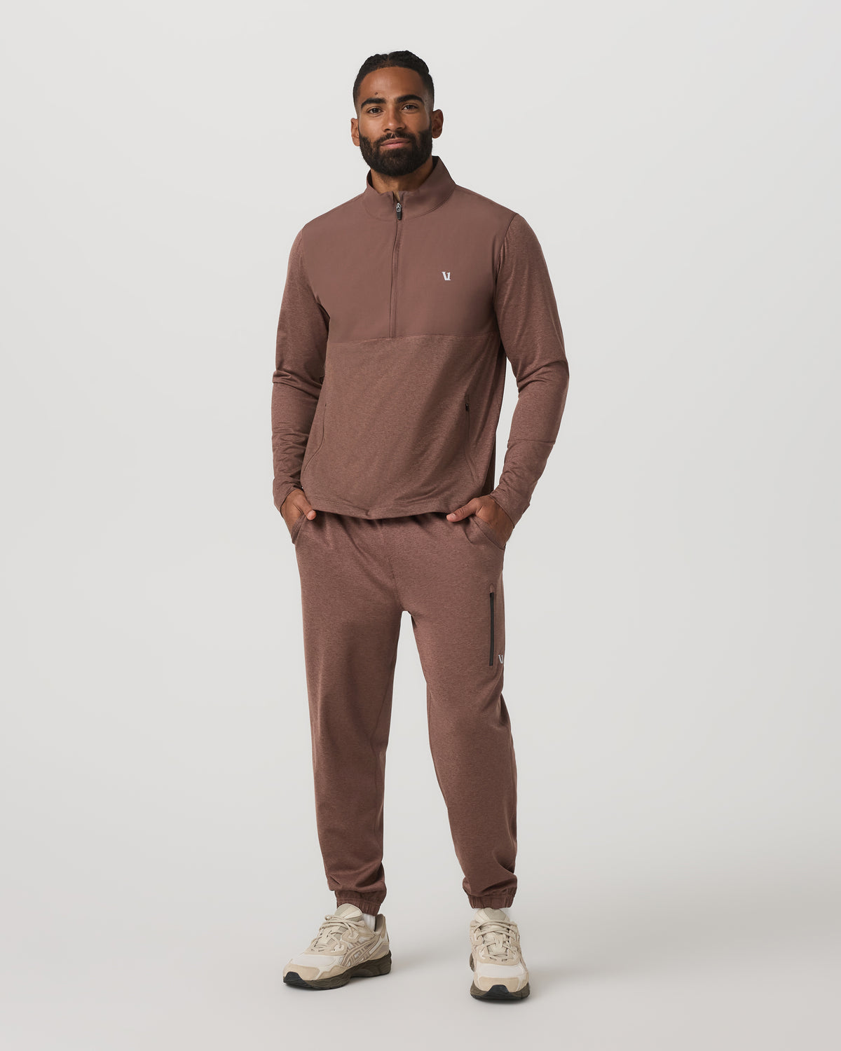 Sunday Performance Sweatpant Men's Sable Heather Pant | Vuori shop - US 2085