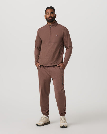Sunday Performance Sweatpant Men's Sable Heather Pant | Vuori shop - US 2085