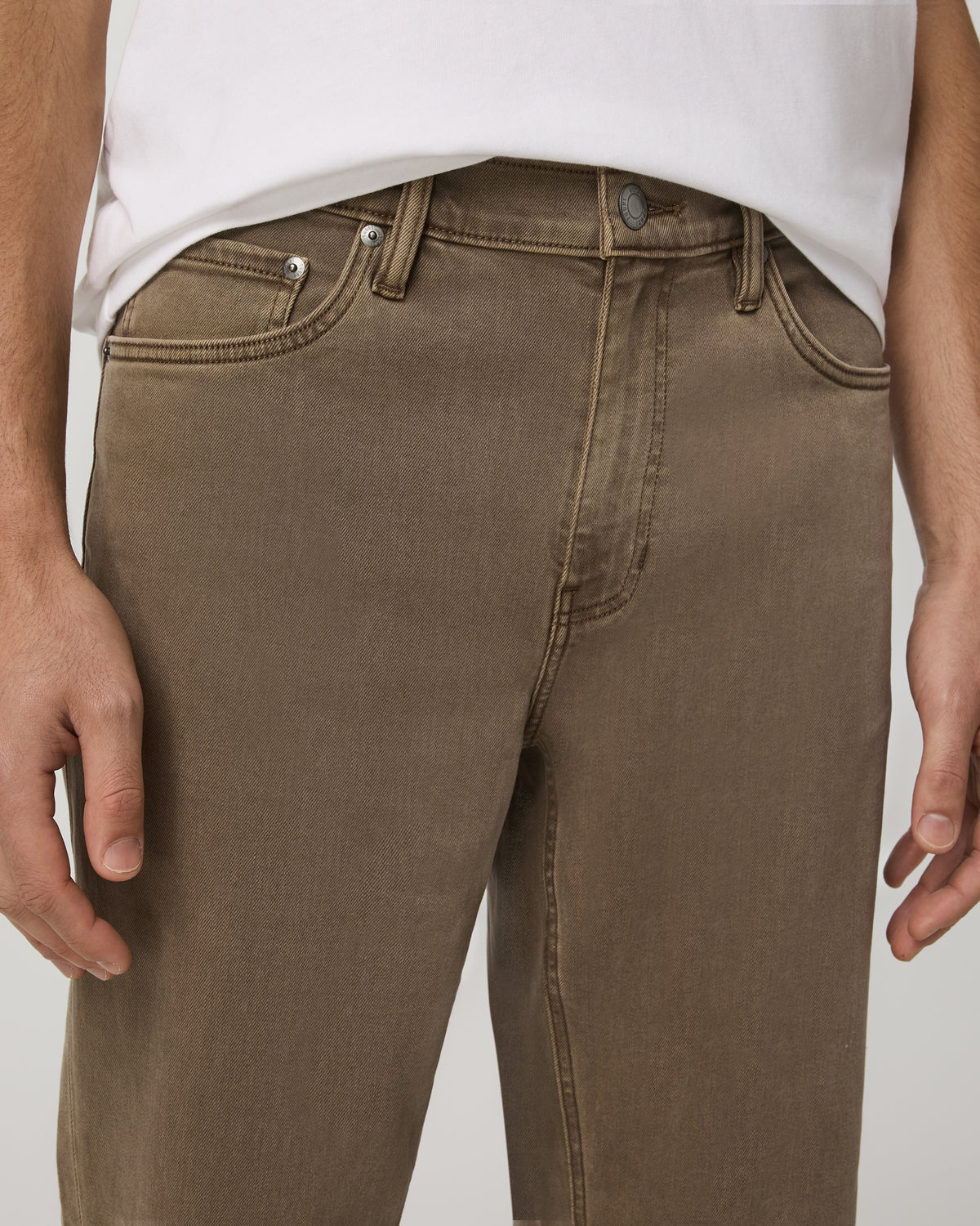 Men's Benton Stretch Twill Pant Classic Fit 30" Peppercorn | Vuori shop - US 2635