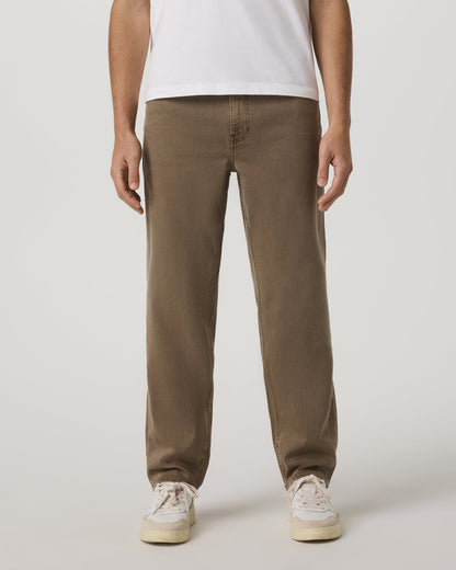Men's Benton Stretch Twill Pant Classic Fit 30" Peppercorn | Vuori shop - US 2635