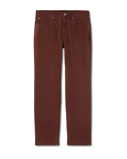 Benton Stretch Twill Pant Classic Fit 32" Burnt Sienna | Vuori onsale - US 4026