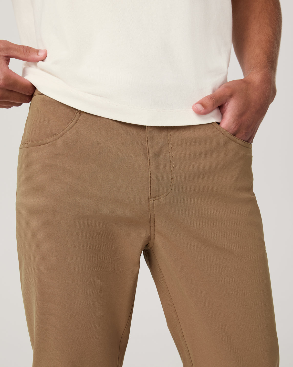 Meta Pant Athletic Slim Fit 32" Men's Pecan 5-Pocket Pant | Vuori for sale - US 6523