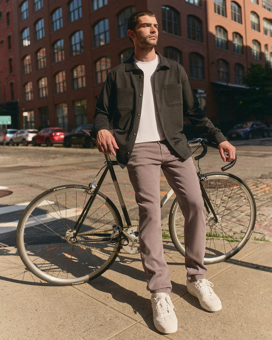 Benton Stretch Twill Pant Athletic Slim Fit 32" Cavern Grey | Vuori outlet - US 2959