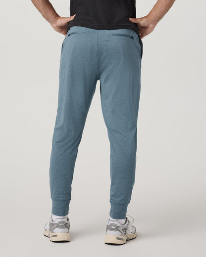 Men's Sunday Performance Jogger 28" Smoke Blue Heather | Vuori for sale - US 4327