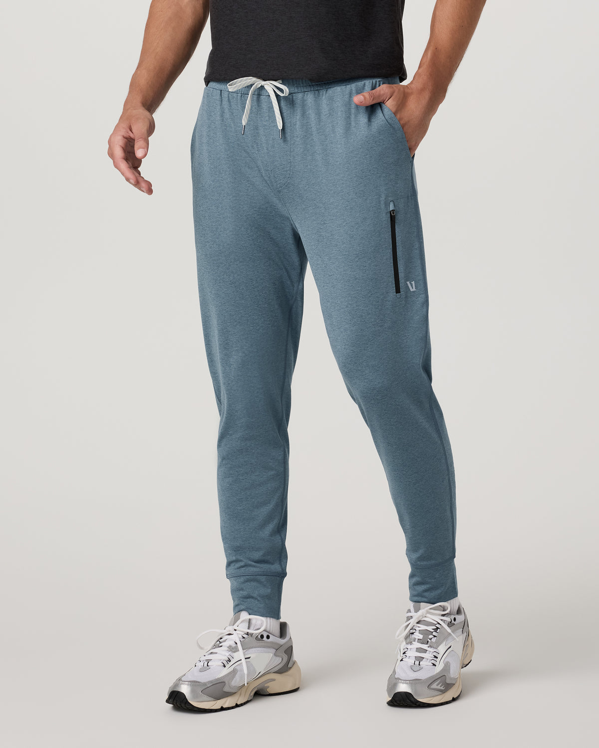 Men's Sunday Performance Jogger 28" Smoke Blue Heather | Vuori for sale - US 4327